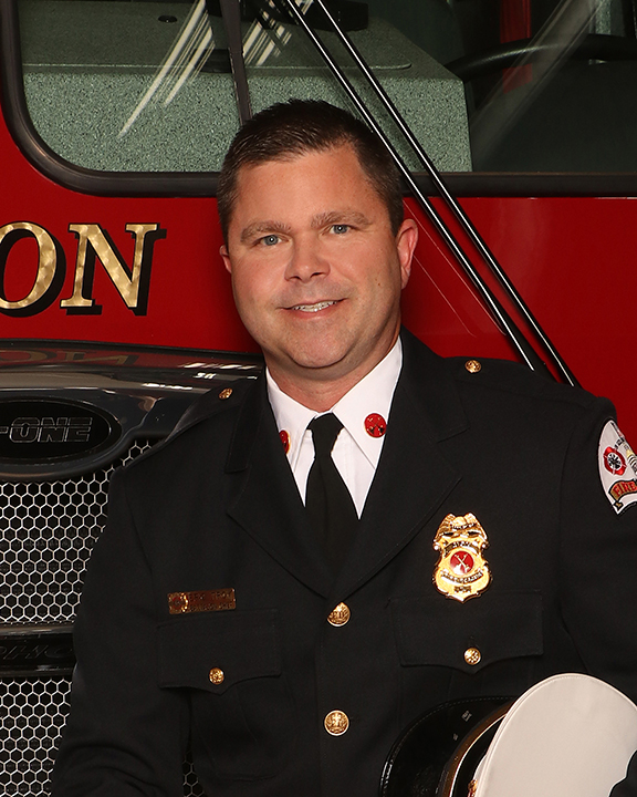 Battalion Chief Eric Troy